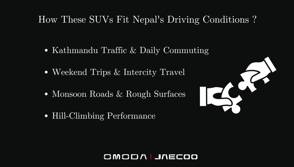 How These SUVs Fit Nepal's Driving Conditions?